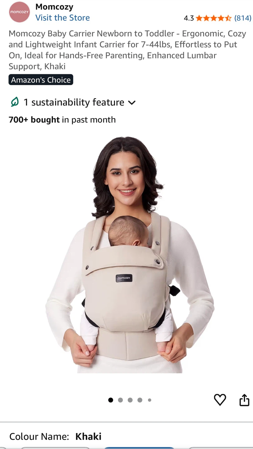 Momcozy Baby Carrier