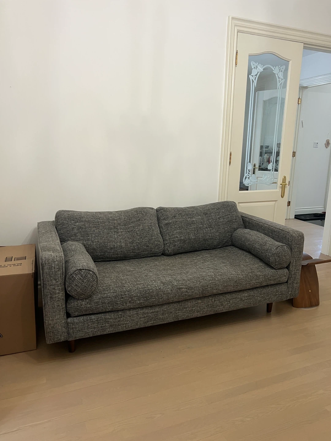 Grey Sofa / Couch 72’