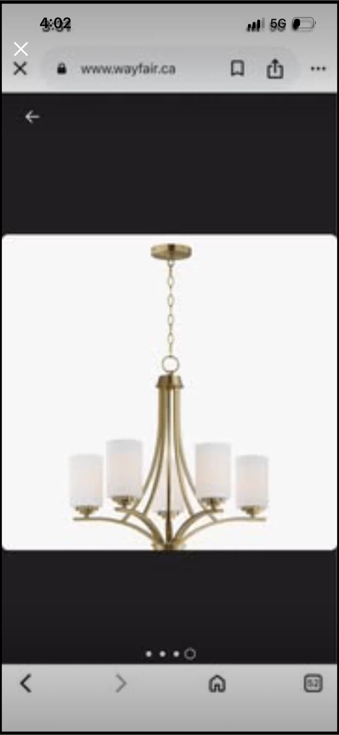 New Deven 5-Light Chandelier - photo 5