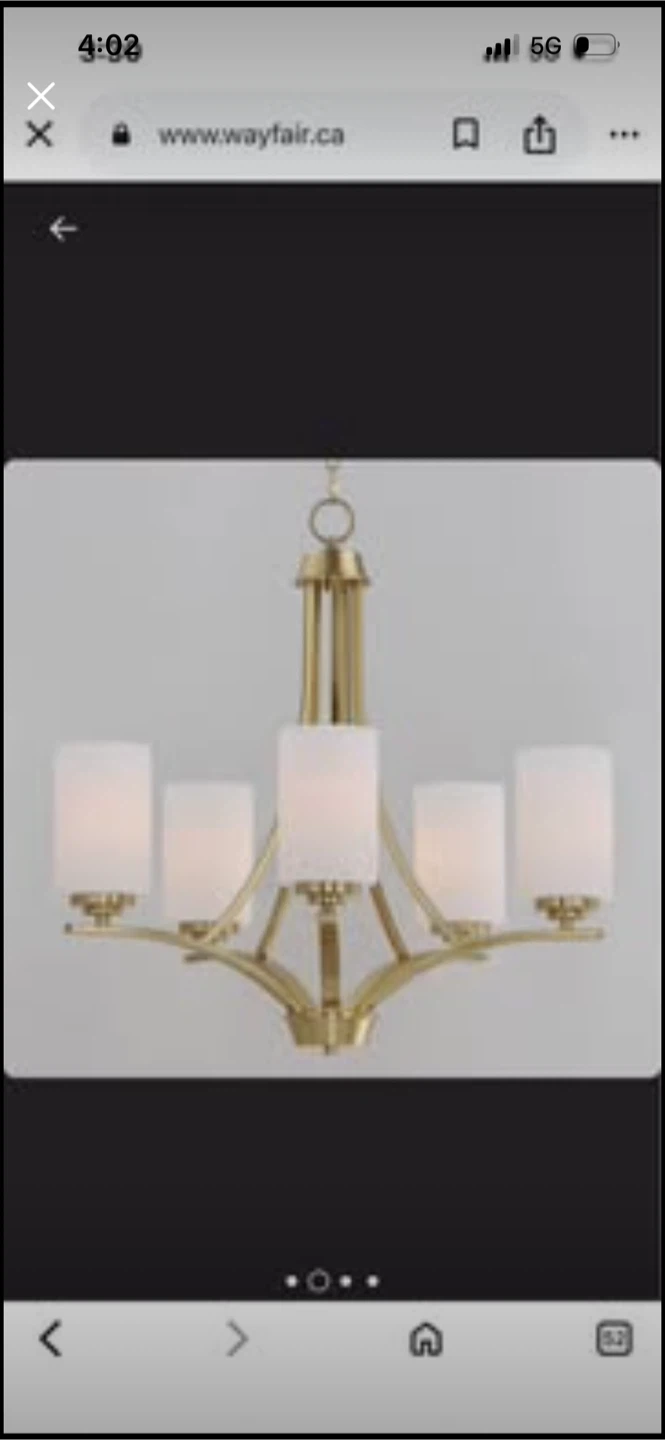 New Deven 5-Light Chandelier - photo 2