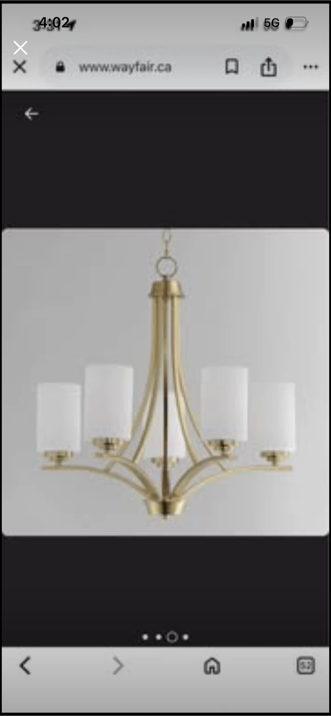 New Deven 5-Light Chandelier - photo 4