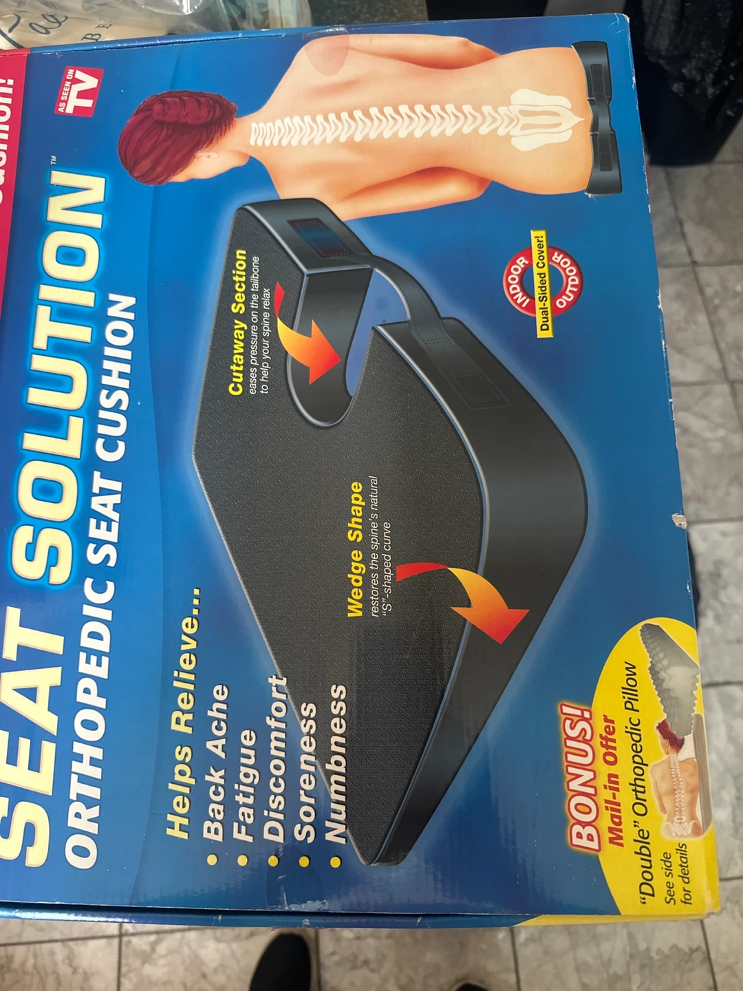 Seat Solution Orthopedic Seat Cushion