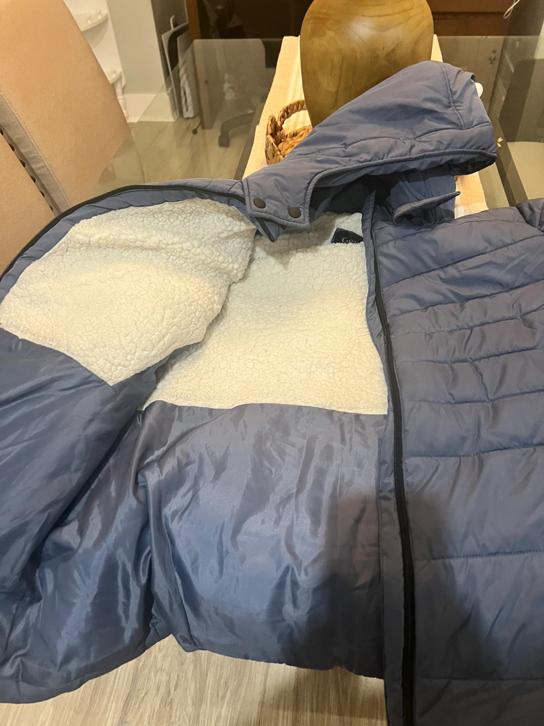 George Women's Puffer Coat with Sherpa Lining - photo 3