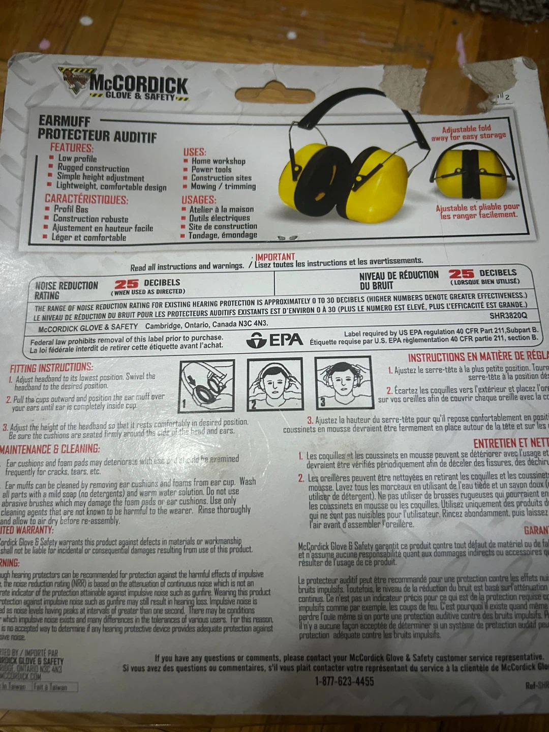 McCormick Earmuff Noise Reduction - photo 2