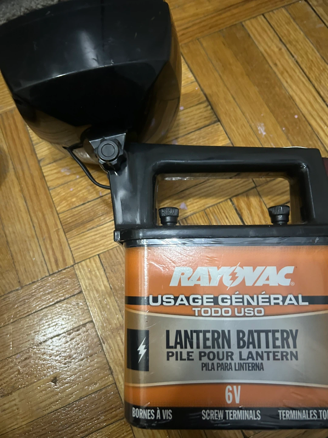 Energizer Lantern with Rayovac Lantern Battery
