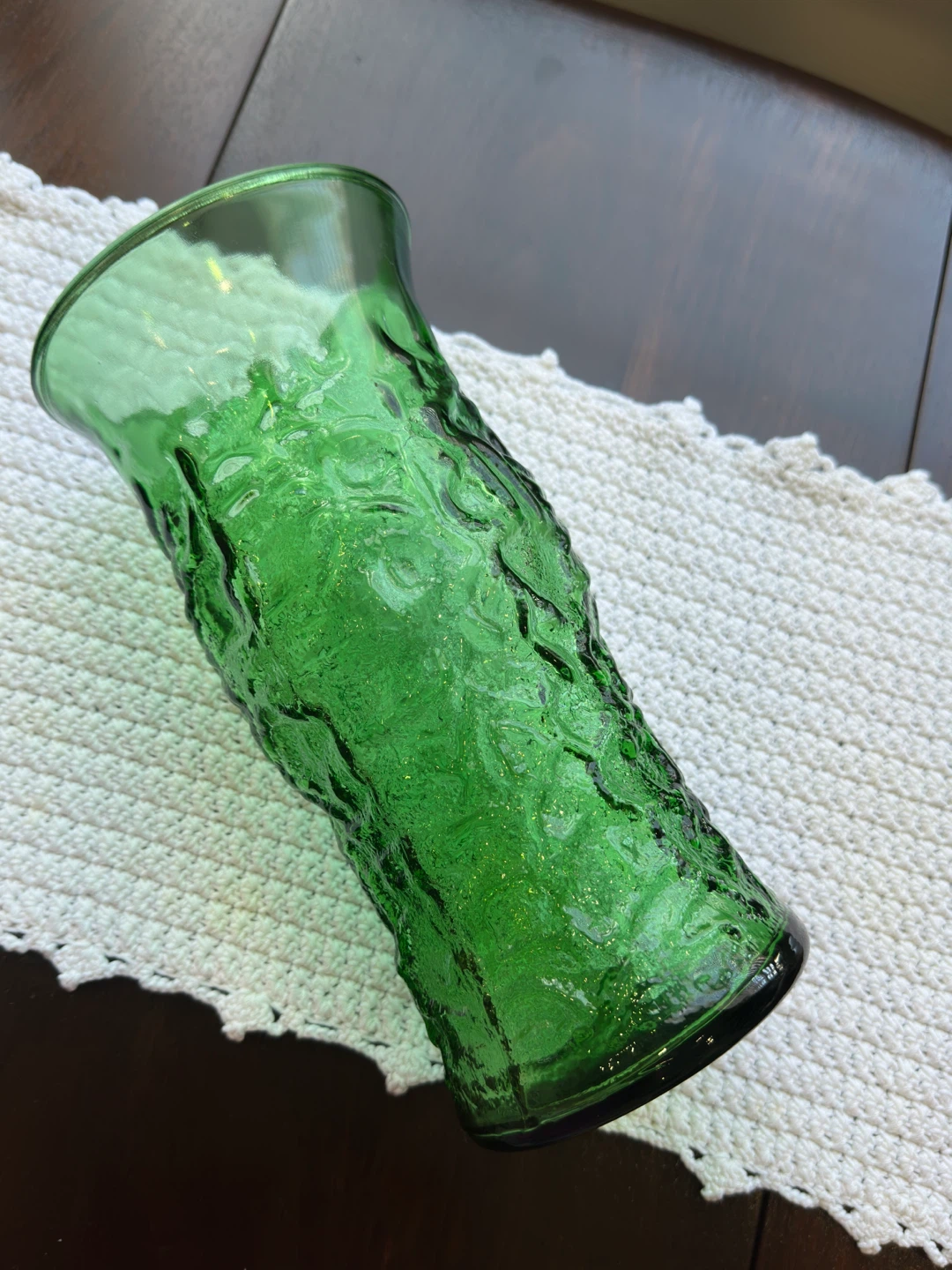 MCM Crinkled Glass Vase - photo 4