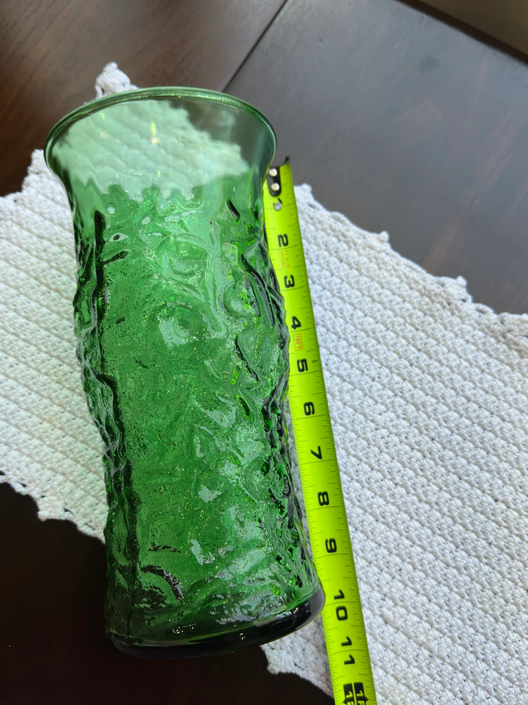 MCM Crinkled Glass Vase - photo 3