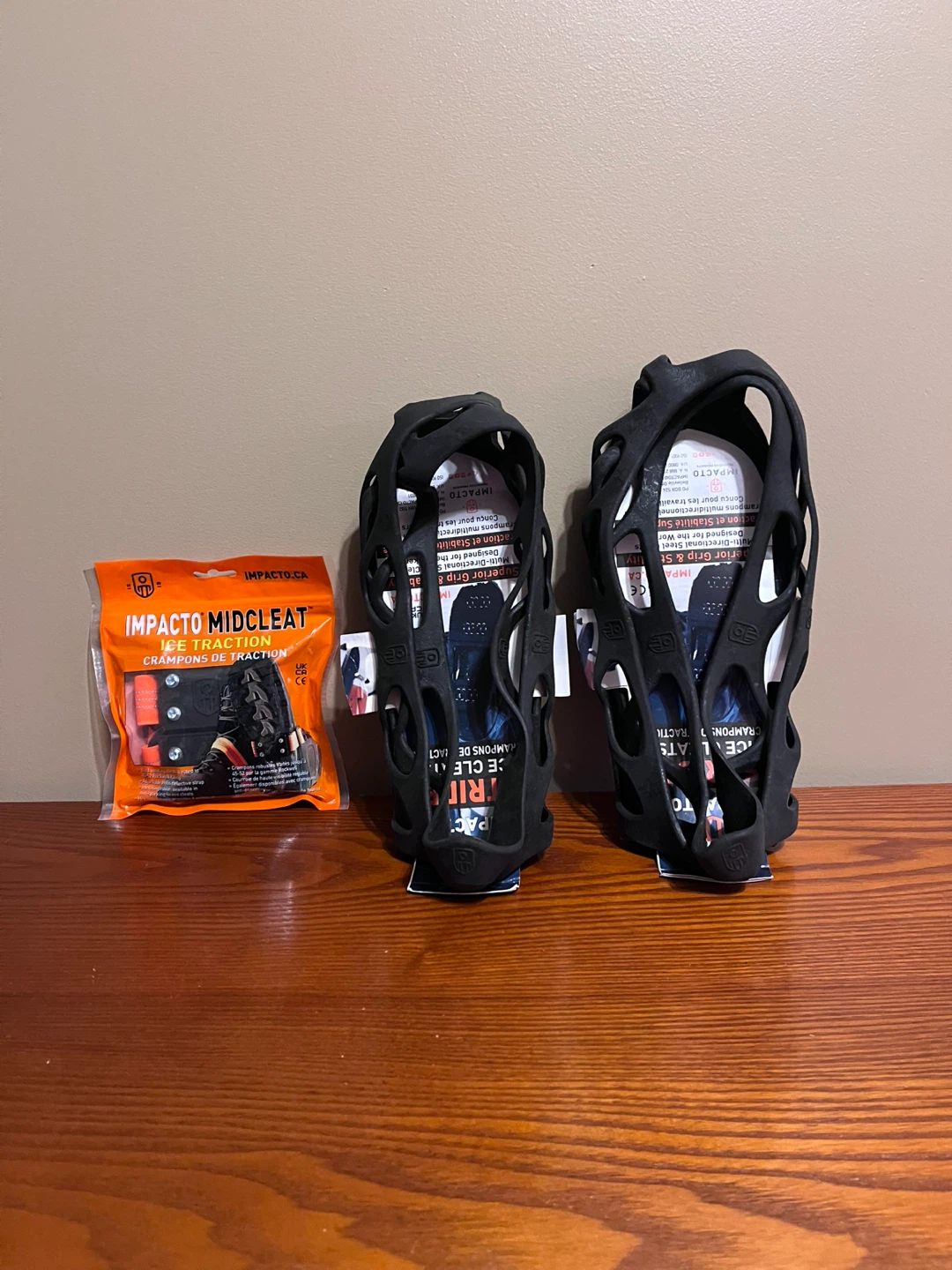 IMPACTO ICE CLEATS (Size L, XL and one size fits all)