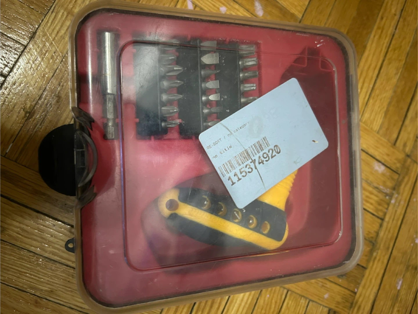 Mastercraft Screwdriver Bit Set with Ratchet Handle - photo 2