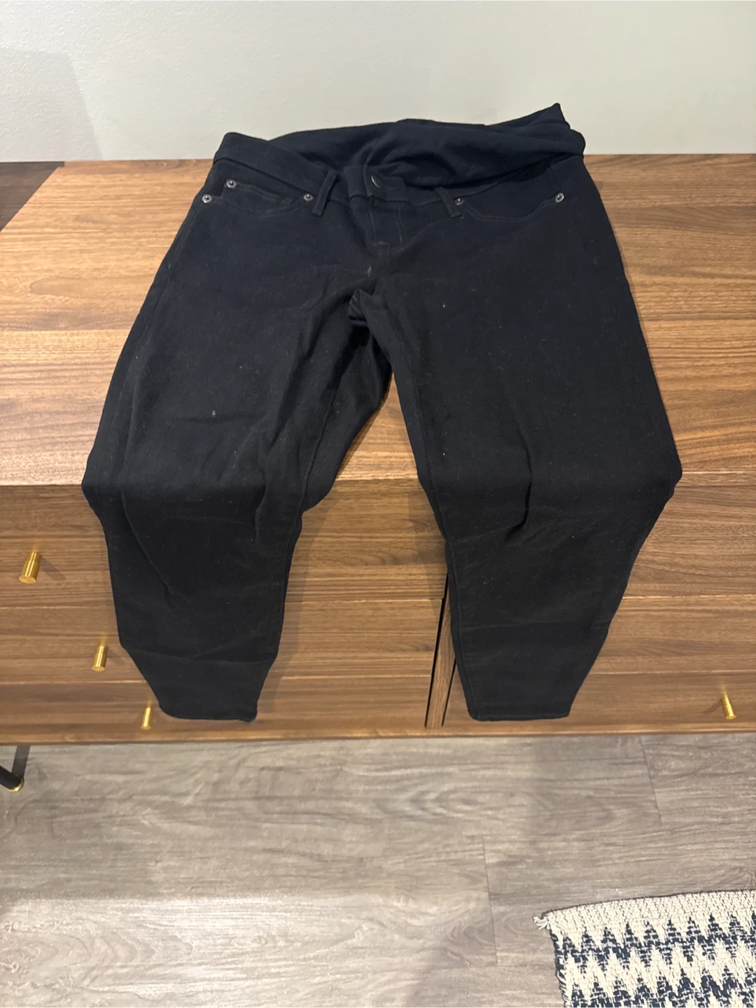 Black Maternity Jeans