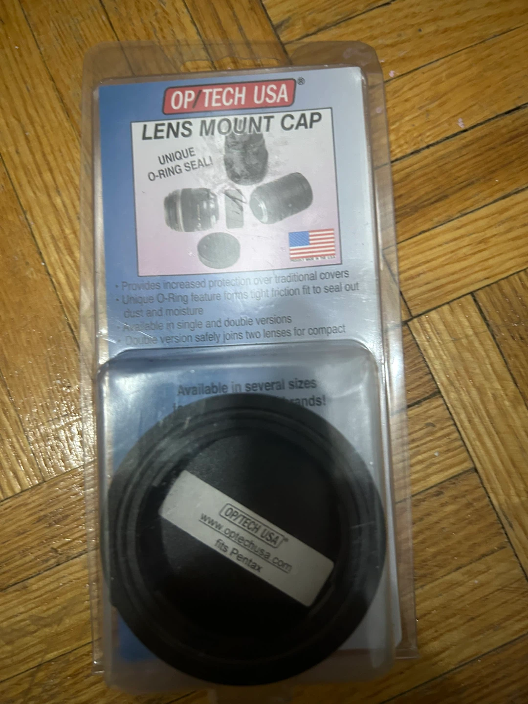 OP/TECH USA Lens Mount Cap for Pentax