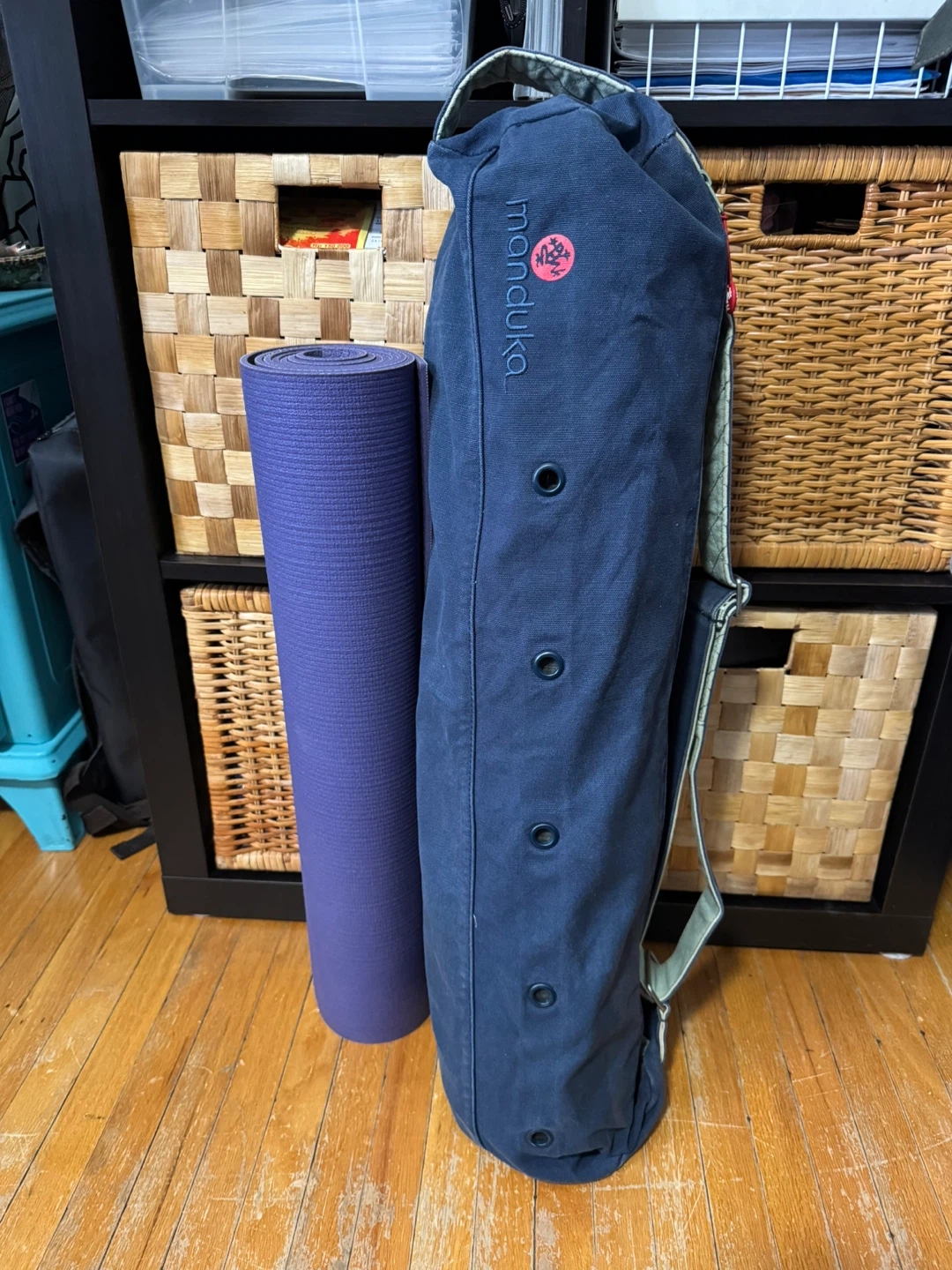Manduka Navy Yoga Mat Bag - photo 2