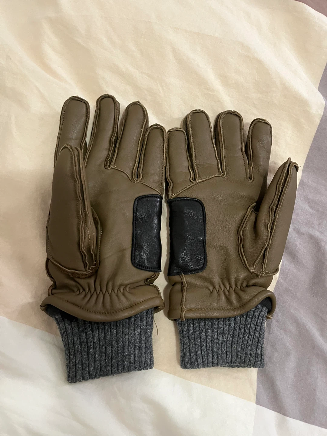 Kombi Leather Gloves - Brown - photo 2