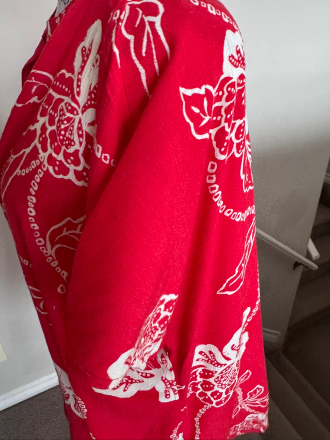 Red Floral Tunic Top - photo 5