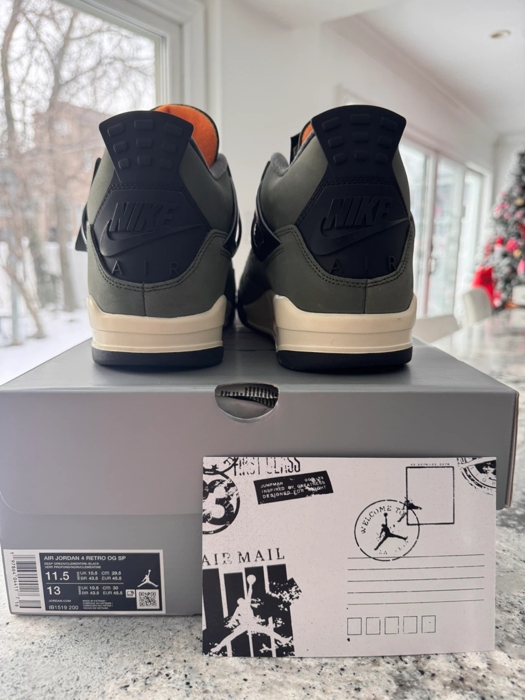 Air Jordan 4 OG SP “Undefeated” 2025 - photo 2