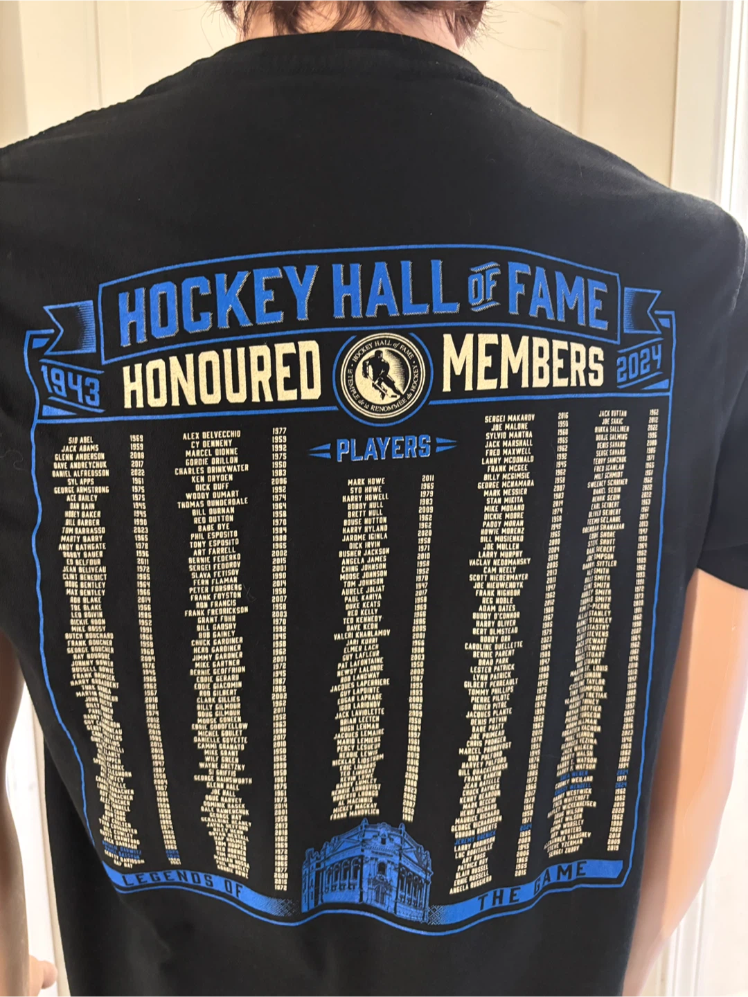 🏒 Hockey Hall of Fame 1943 - 2024 - Size M - photo 3