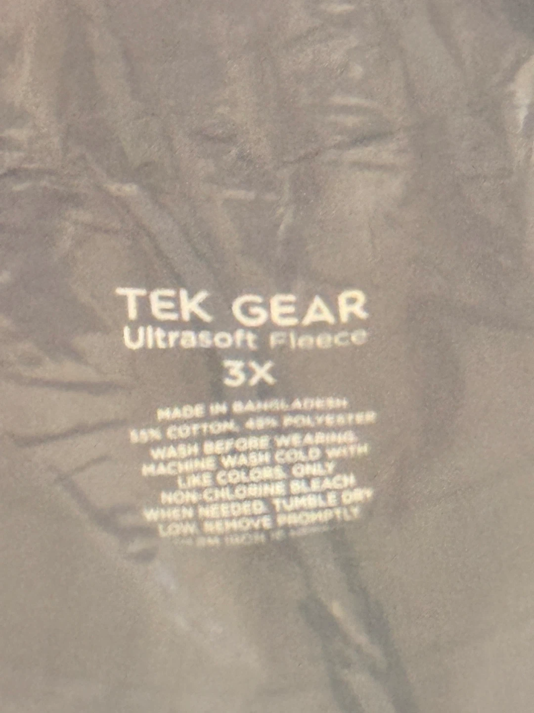Tek Gear Ultrasoft Fleece Long-Sleeve Crew Shirt 3X - photo 2