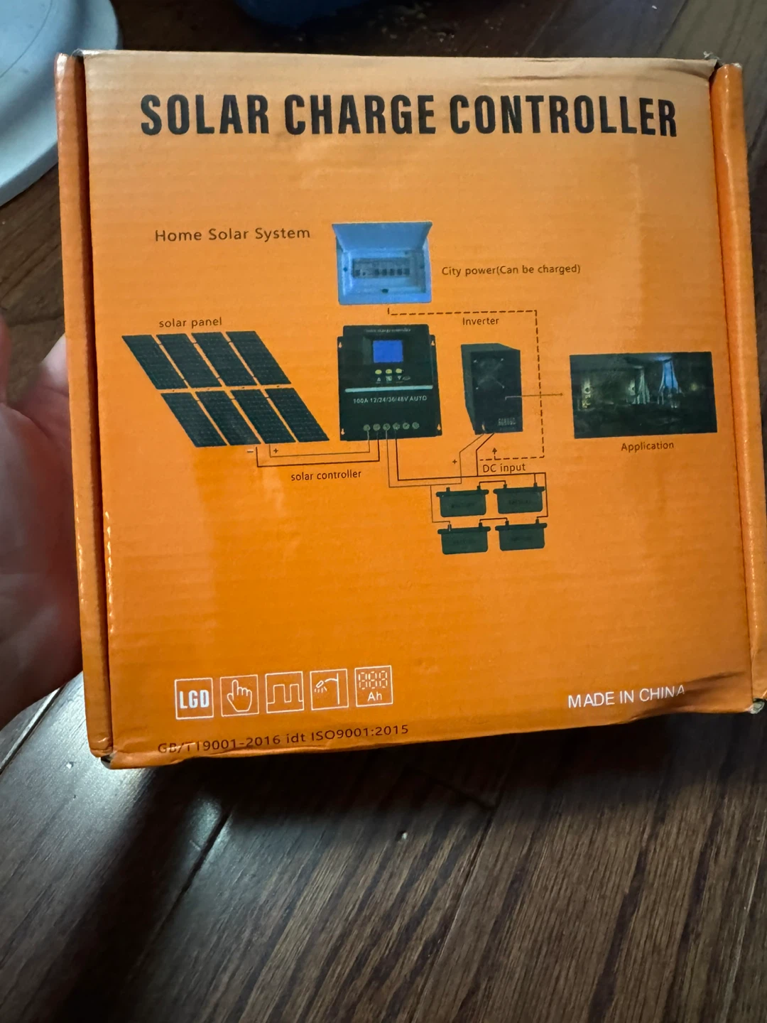 Solar Charge Controller 12/24/36/48V Auto