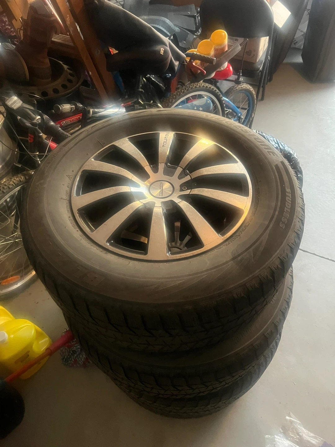 Touken Rims and Bridgestone winter Tires