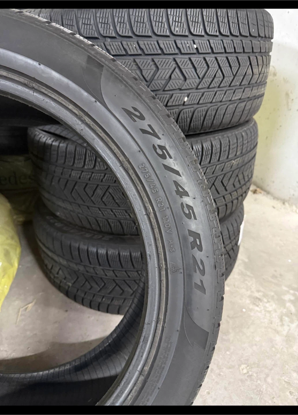 Pirelli Winter Tire 2019 - 275/45 R21 - photo 2