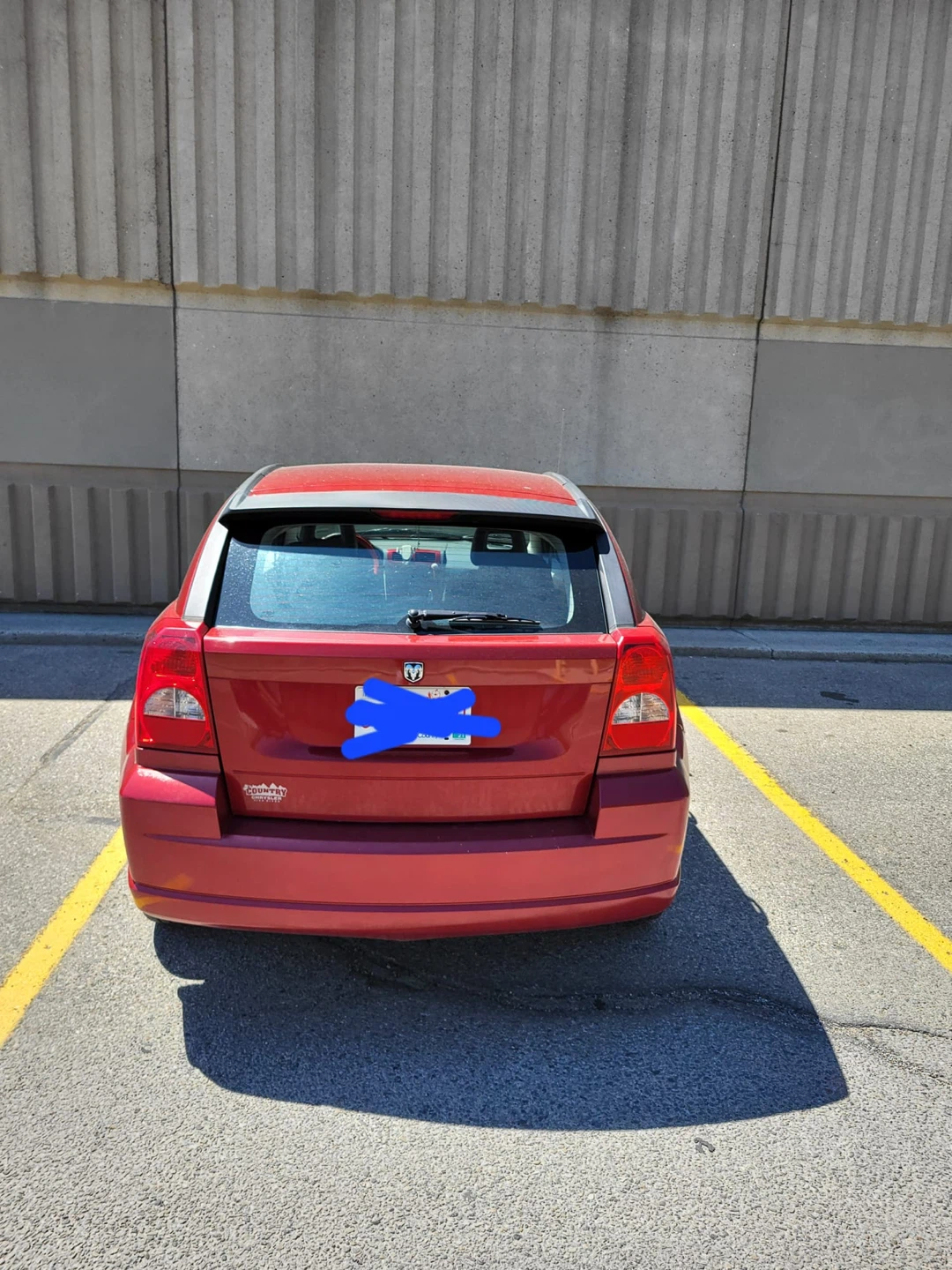 Red Dodge Caliber 2007 - photo 3