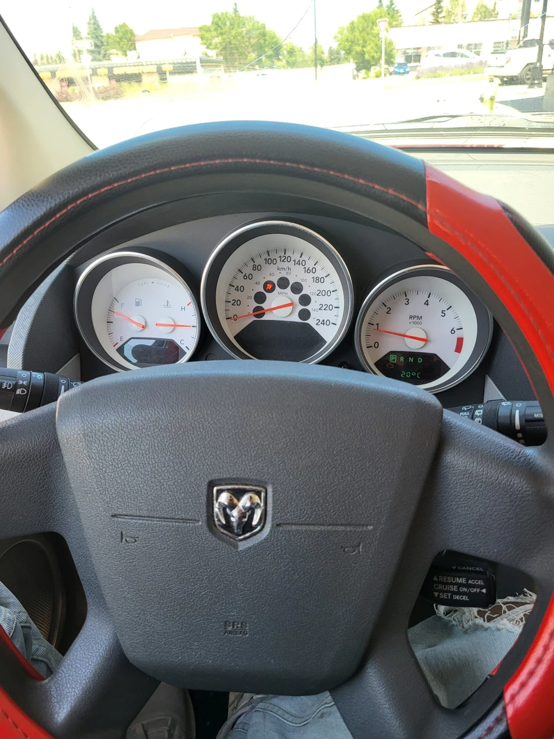 Red Dodge Caliber 2007 - photo 2