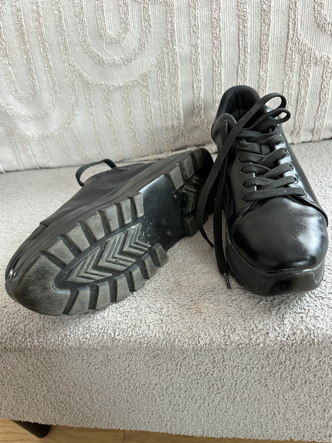 Black Platform Sneakers - photo 2
