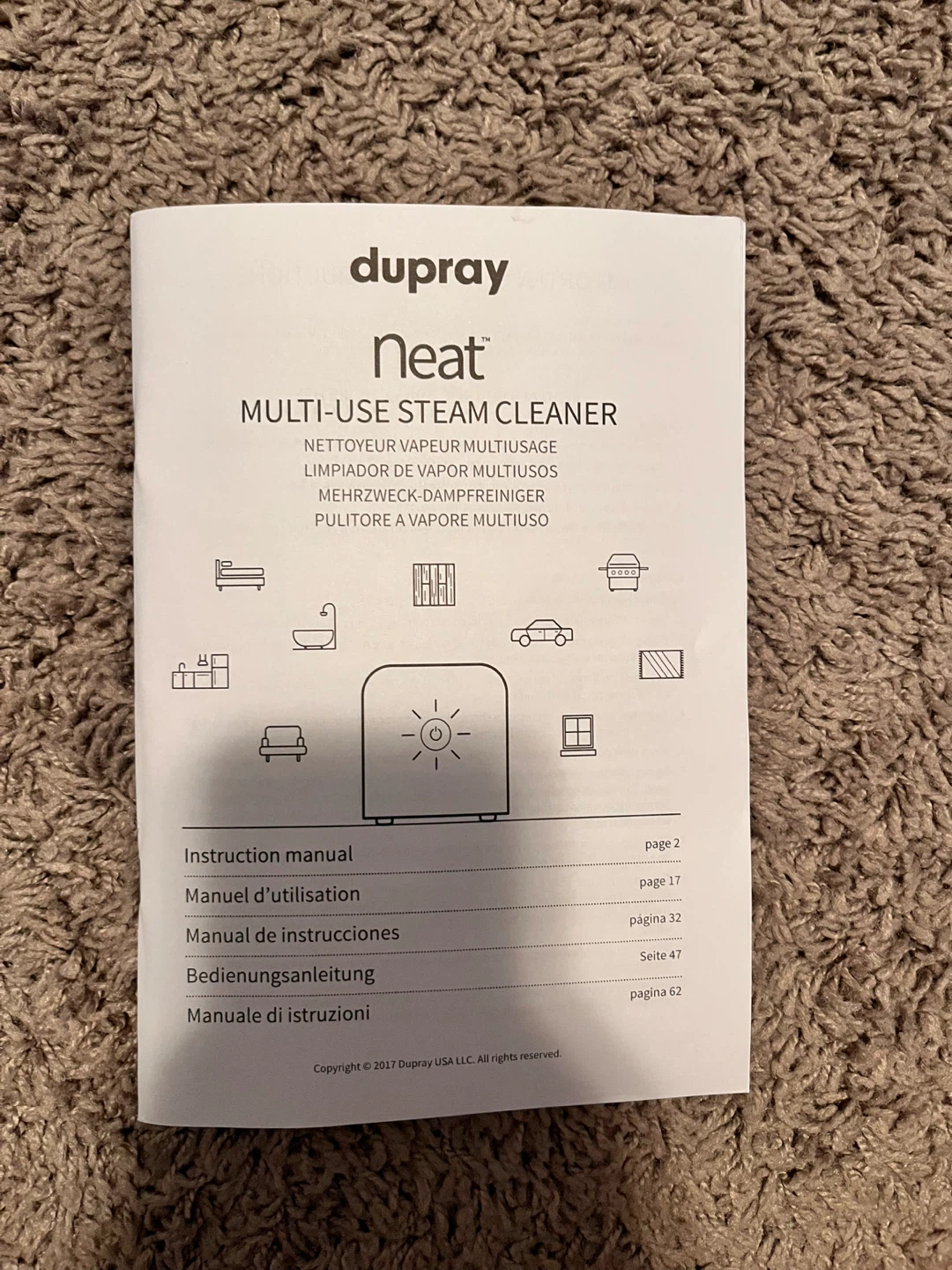 Dupray Multi-Purpose Steamer Cleaner - photo 4