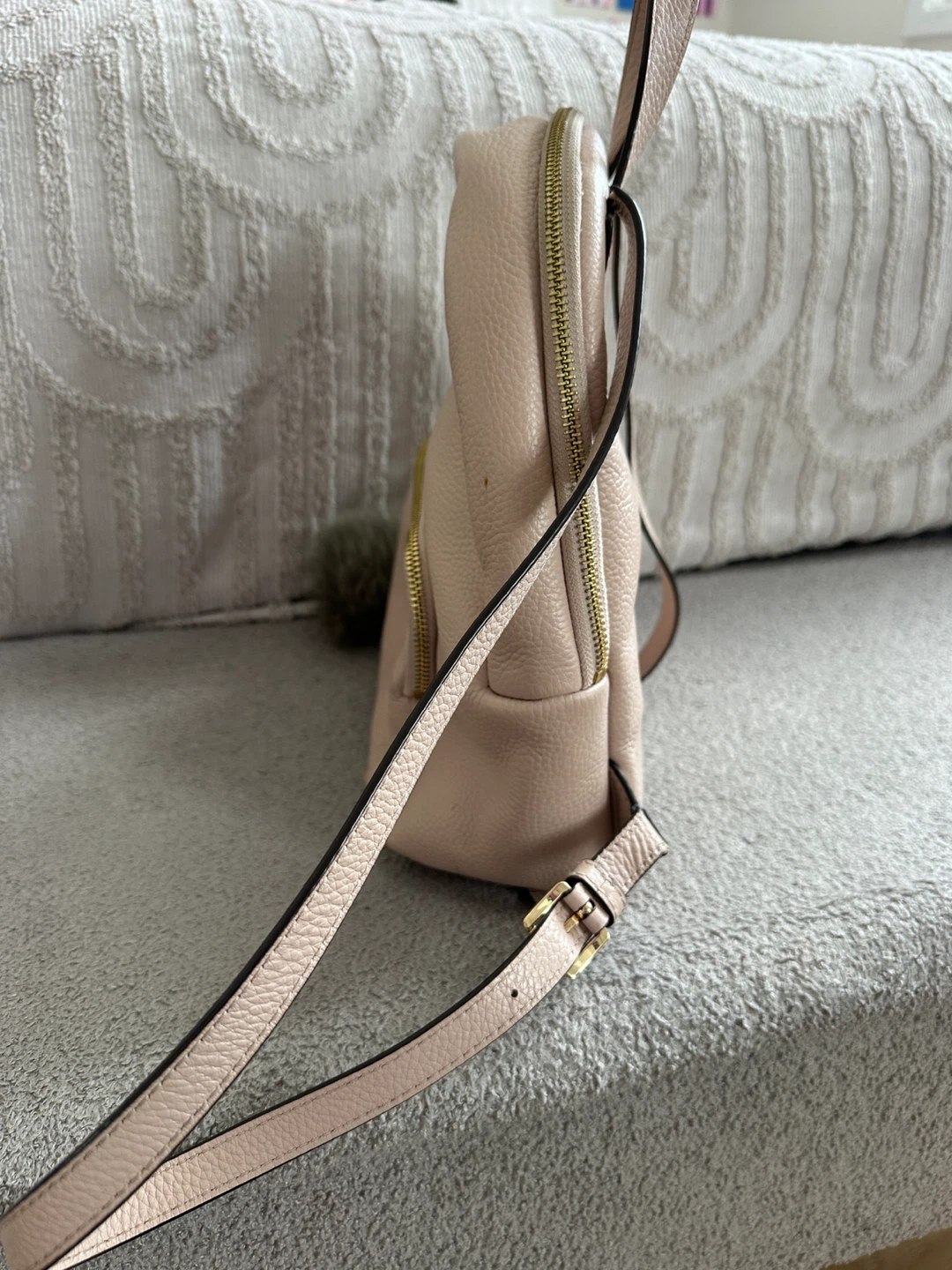 Michael Kors Pink Leather Mini Backpack - photo 4