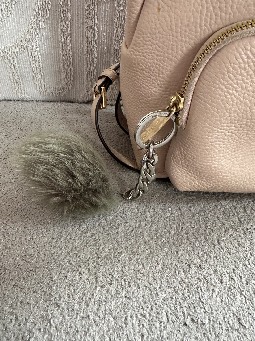 Michael Kors Pink Leather Mini Backpack - photo 2