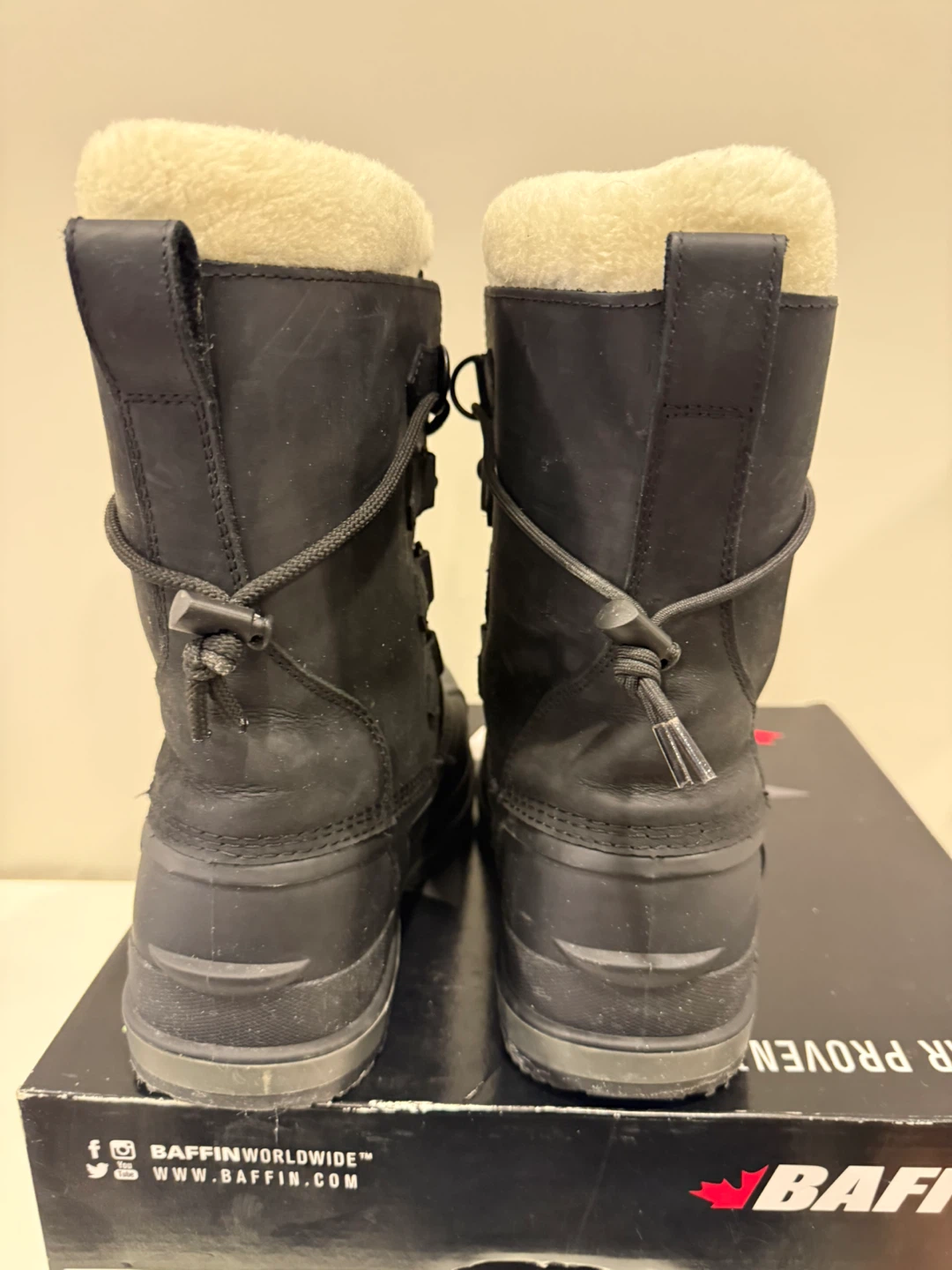 Baffin Men's Black Winter Boots Size 8 - photo 5