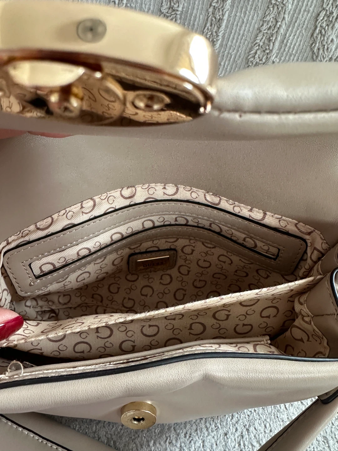 Guess Beige Handbag - photo 4
