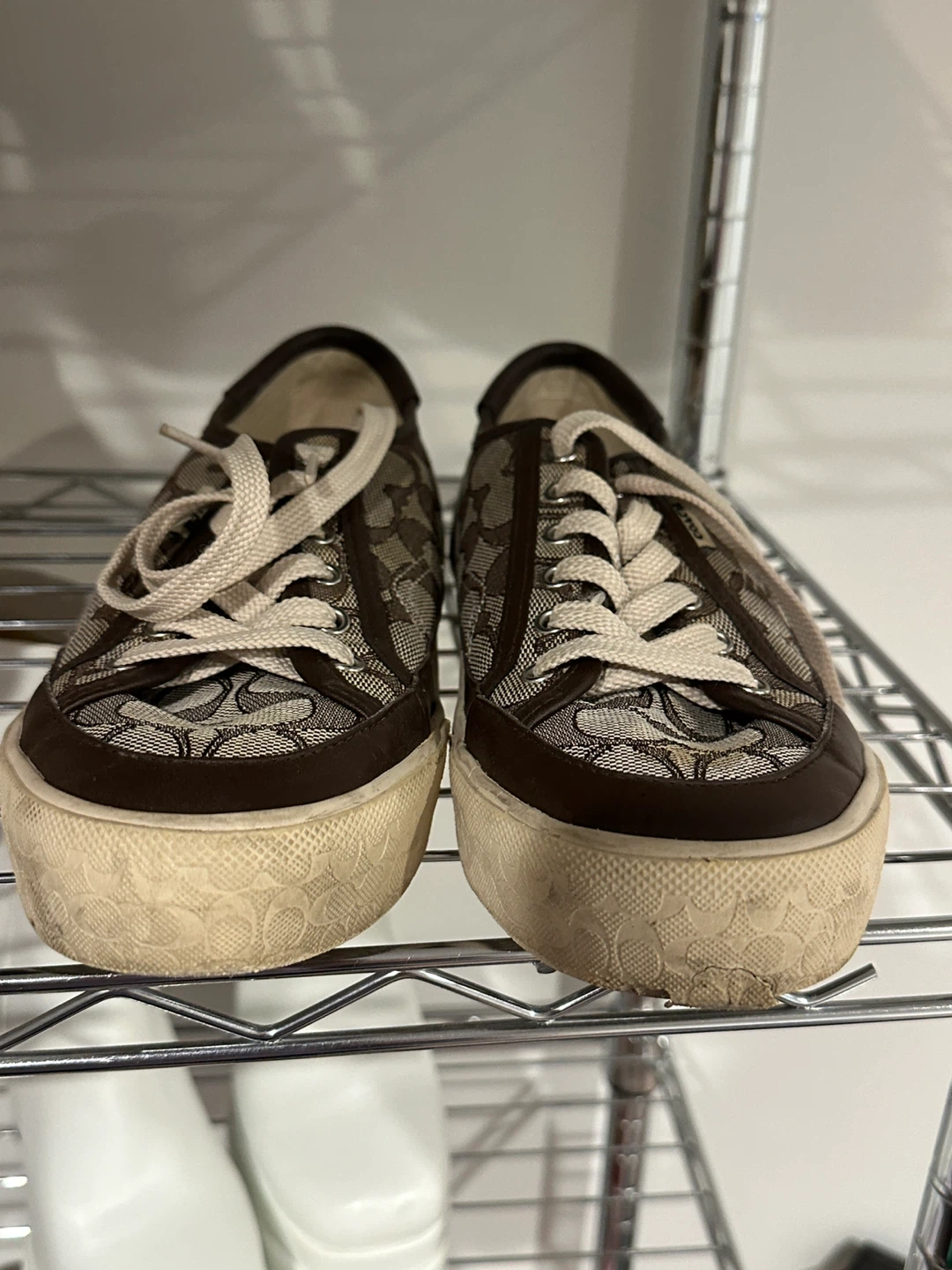 Coach Signature Canvas Sneakers