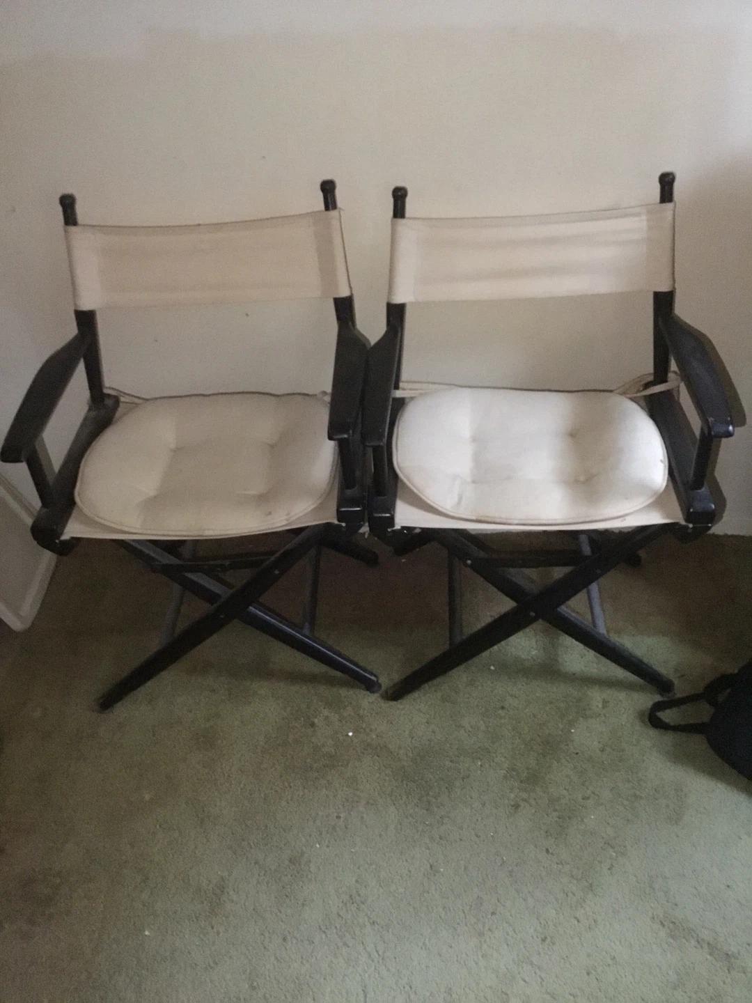 Canvas Director’s chairs