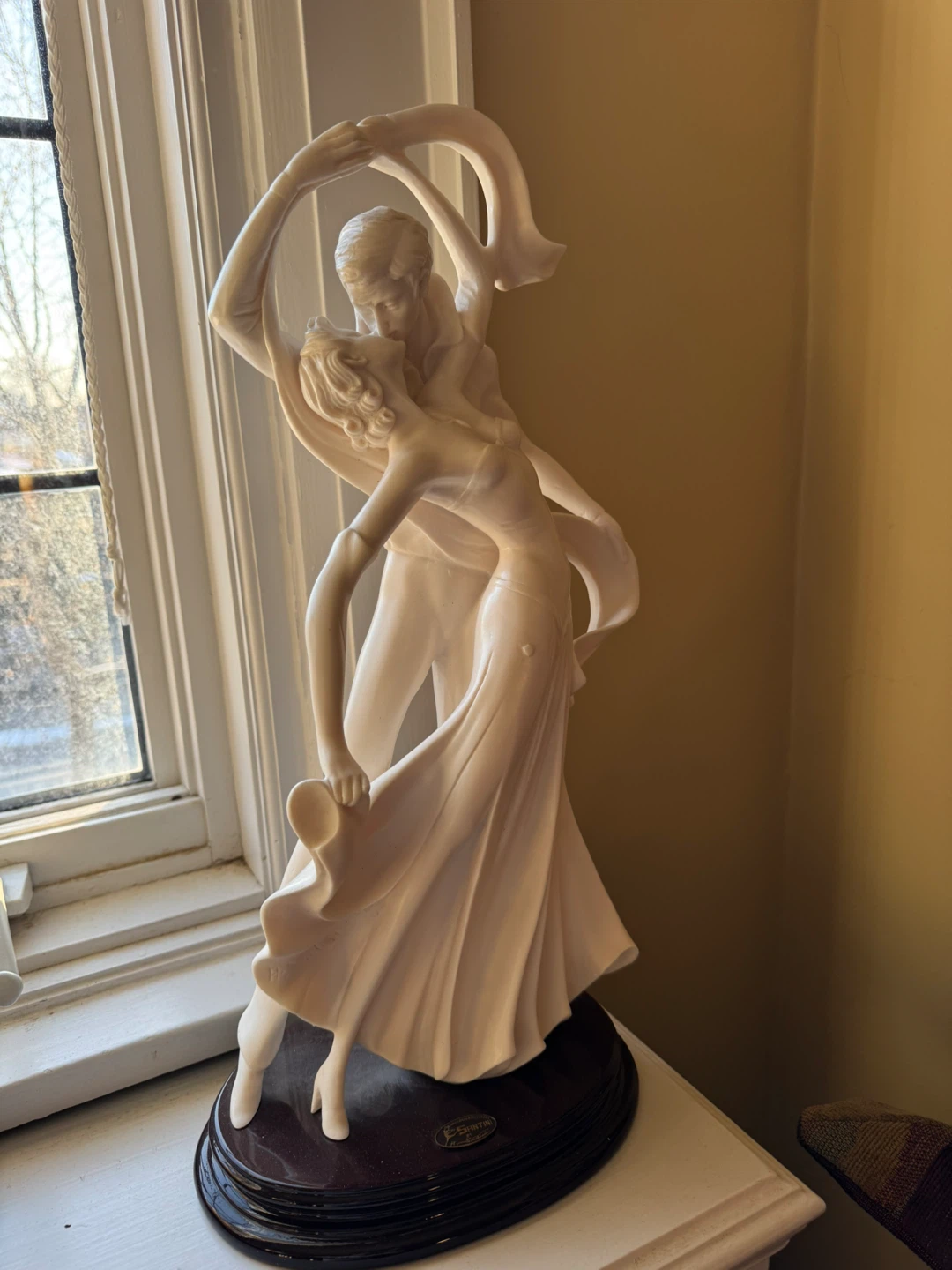 Santini Italian Sculpture – Dancing Couple Statue