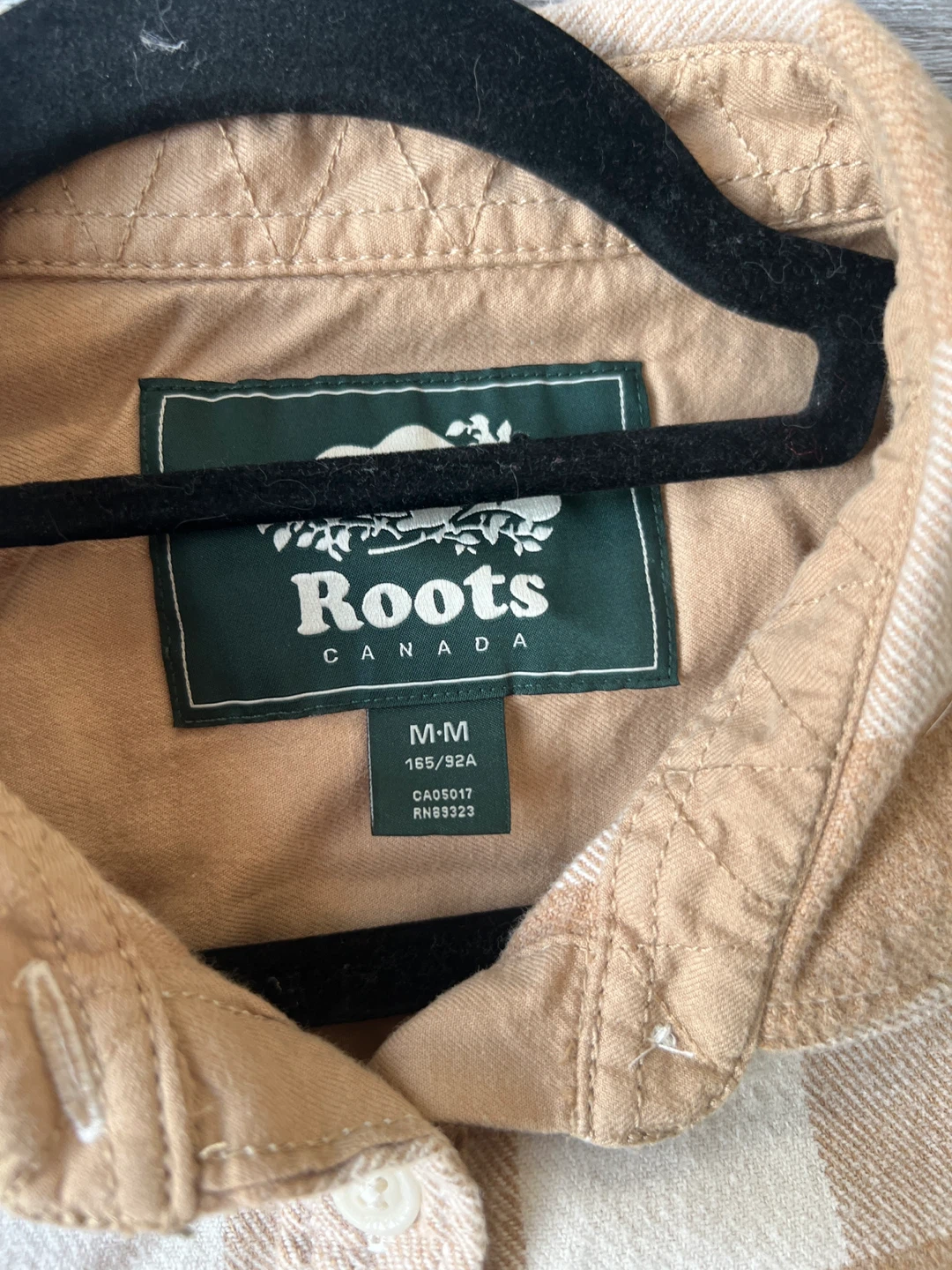 Roots Canada Plaid Flannel Shirt - Size M - photo 3
