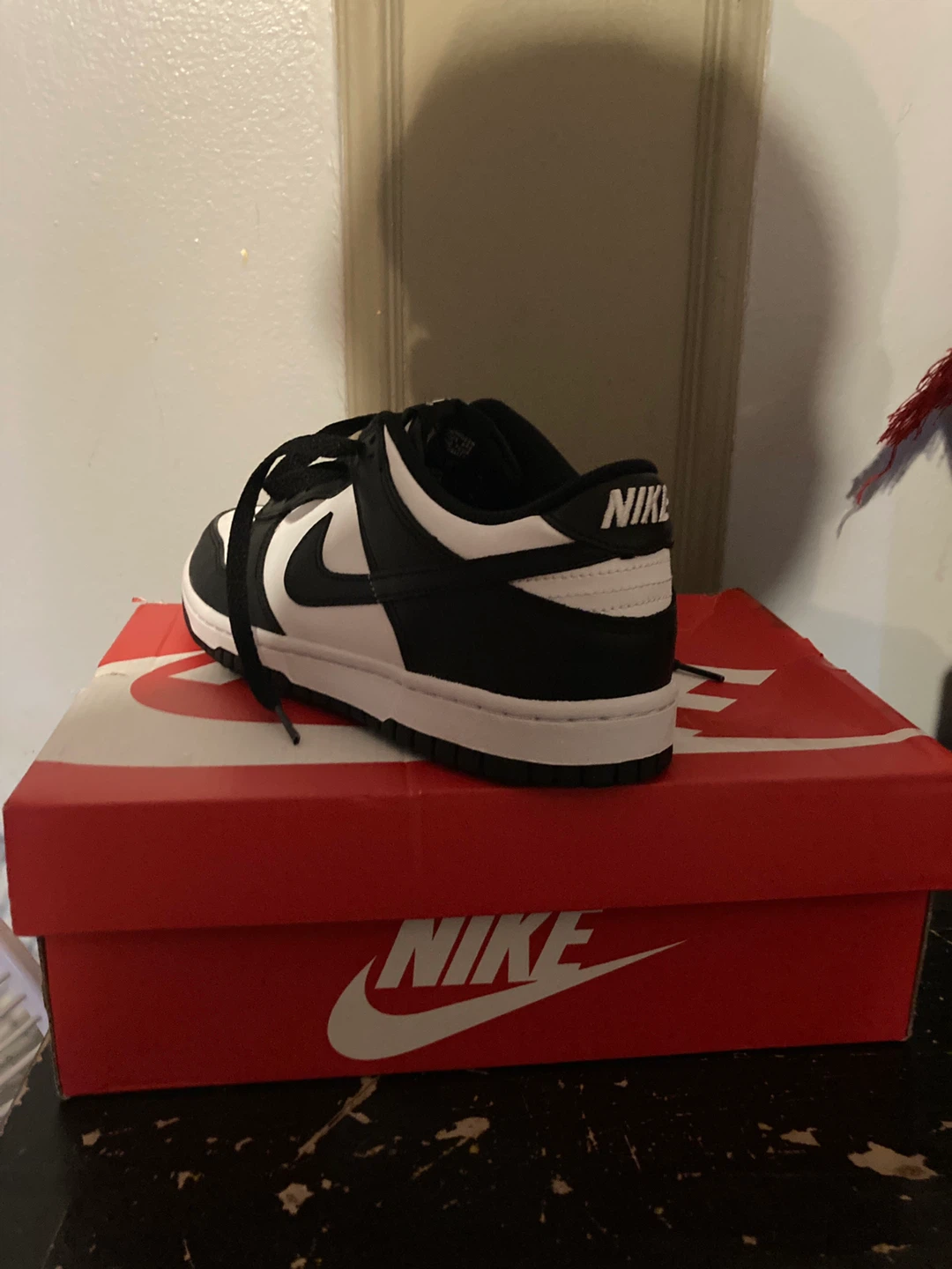 Nike Dunk Low (GS) Black White Youth Size 7Y - photo 2
