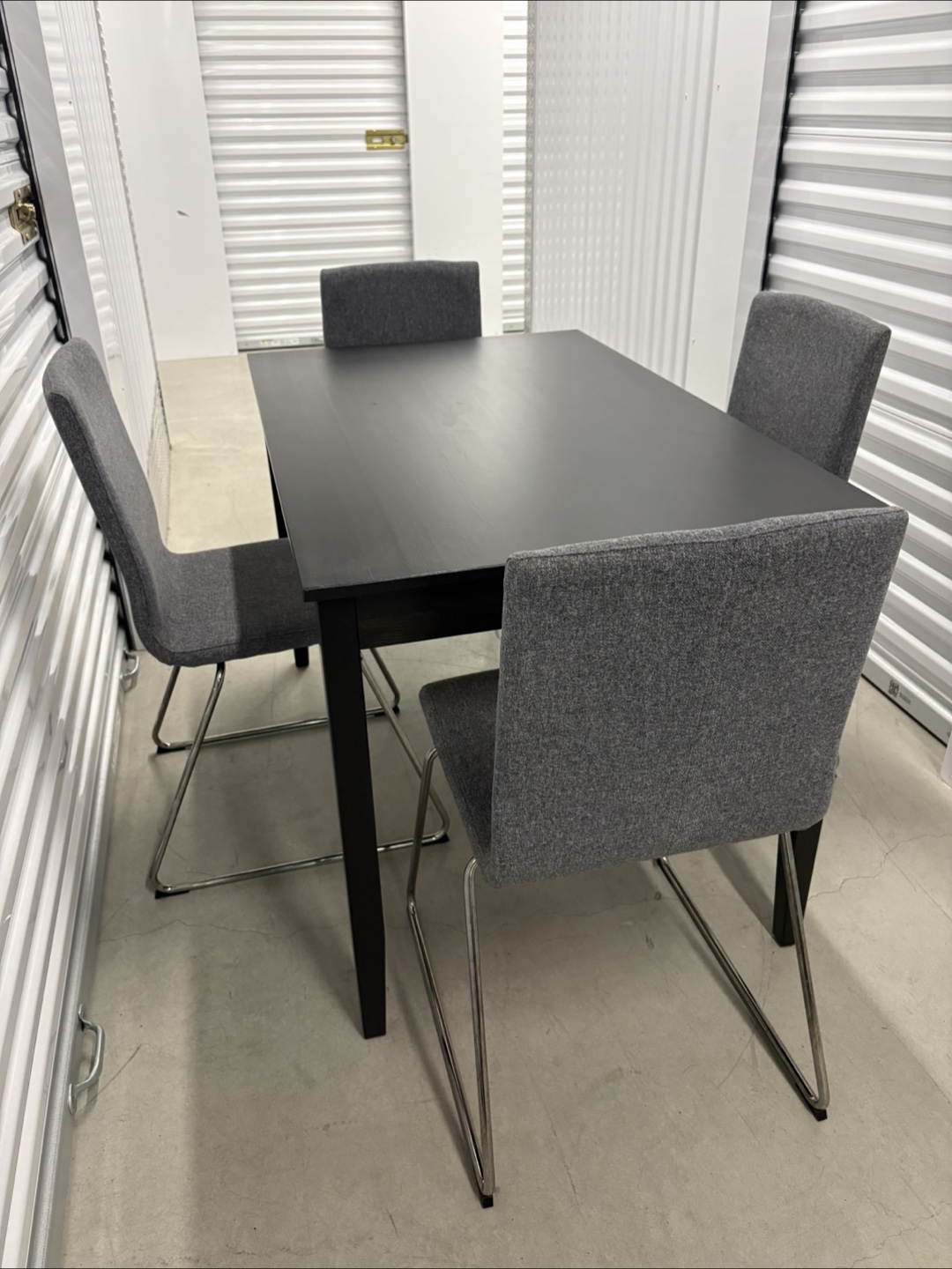 Can deliver—Ikea table and 4 Volfgang chairs.