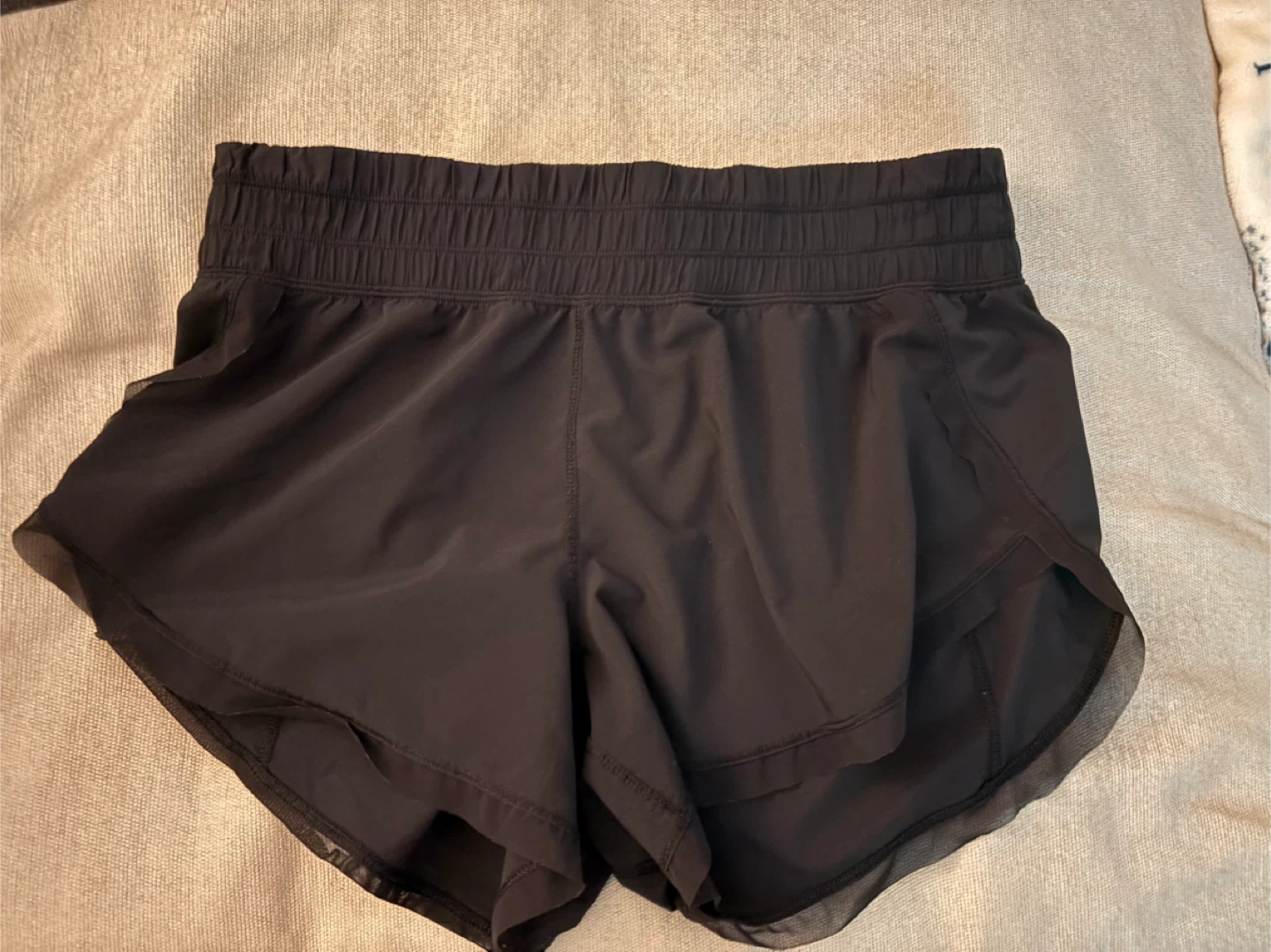 Lululemon Black Running Shorts