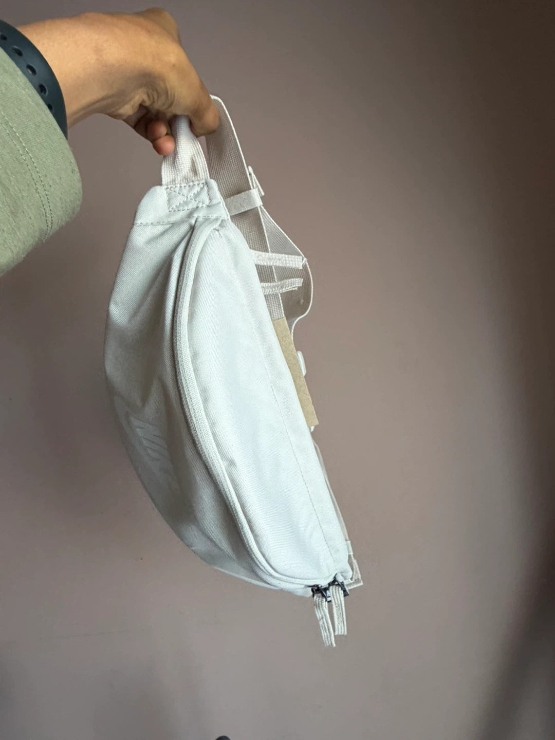 Nike Fanny Pack / Crossbody Bag - Light Grey - photo 3