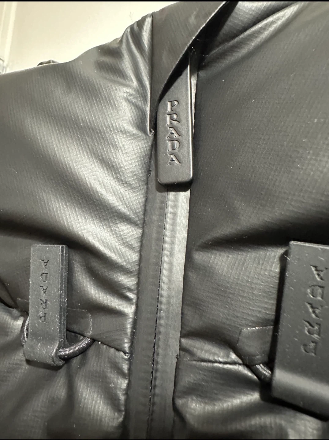 Prada Puffer Jacket - Black - photo 5