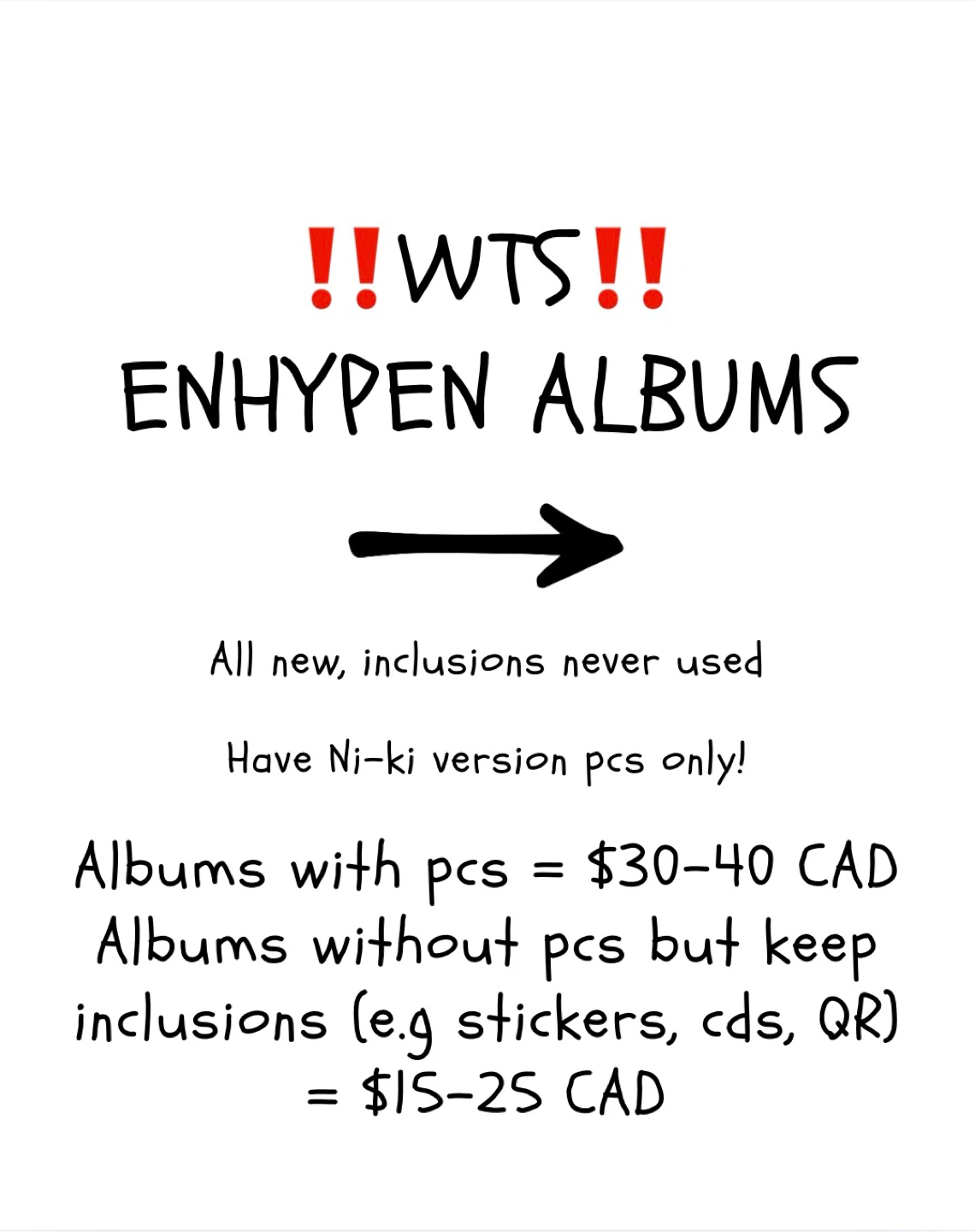 ENHYPEN Albums - Various Versions