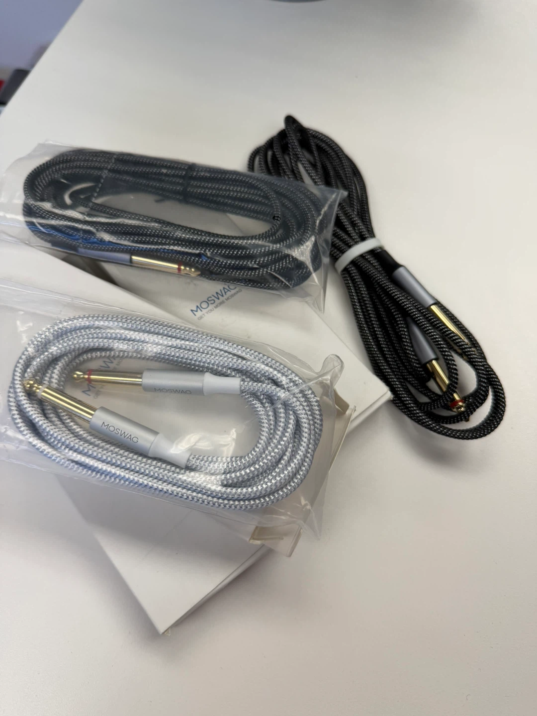 MOSWAG 1/4 inch TRS to 1/4 inch TRS Audio Cable - photo 5
