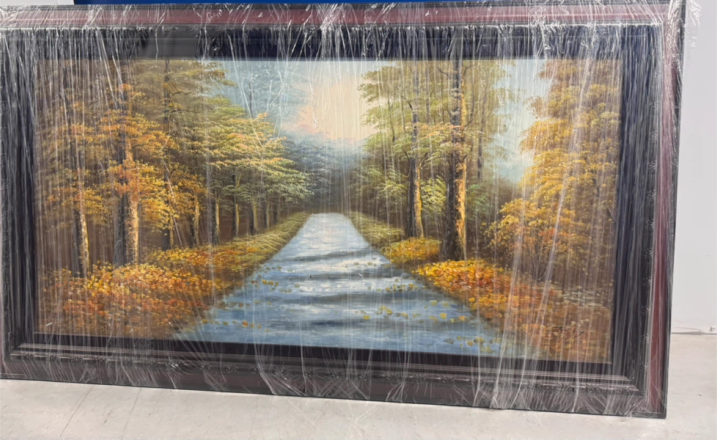 Framed Landscape Painting - Almost New - photo 3