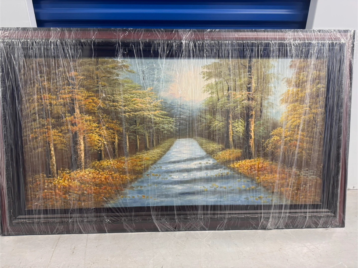 Framed Landscape Painting - Almost New - photo 5