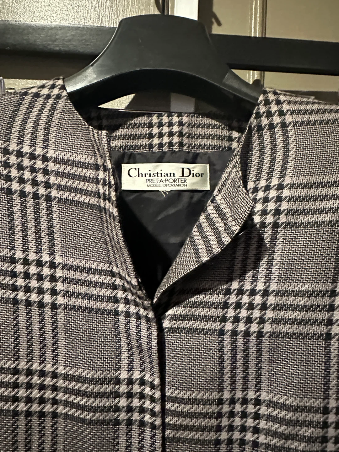 Christian Dior Pret-a-Porter Plaid Blazer - photo 4