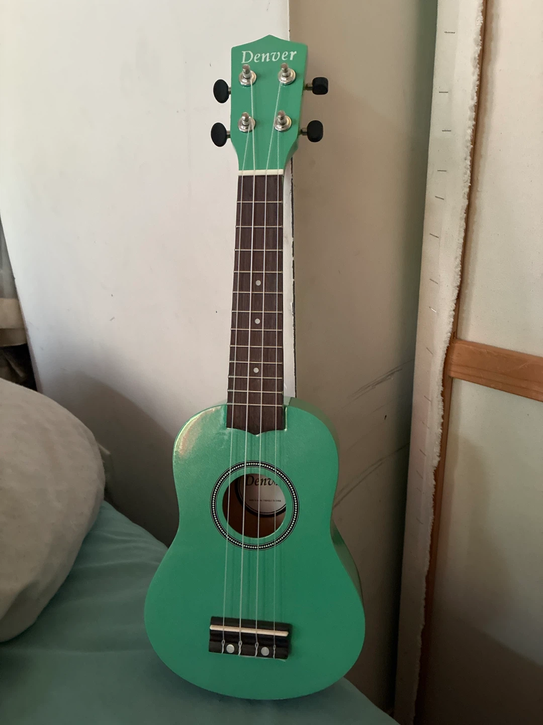 Denver Ukulele with Case - Turquoise