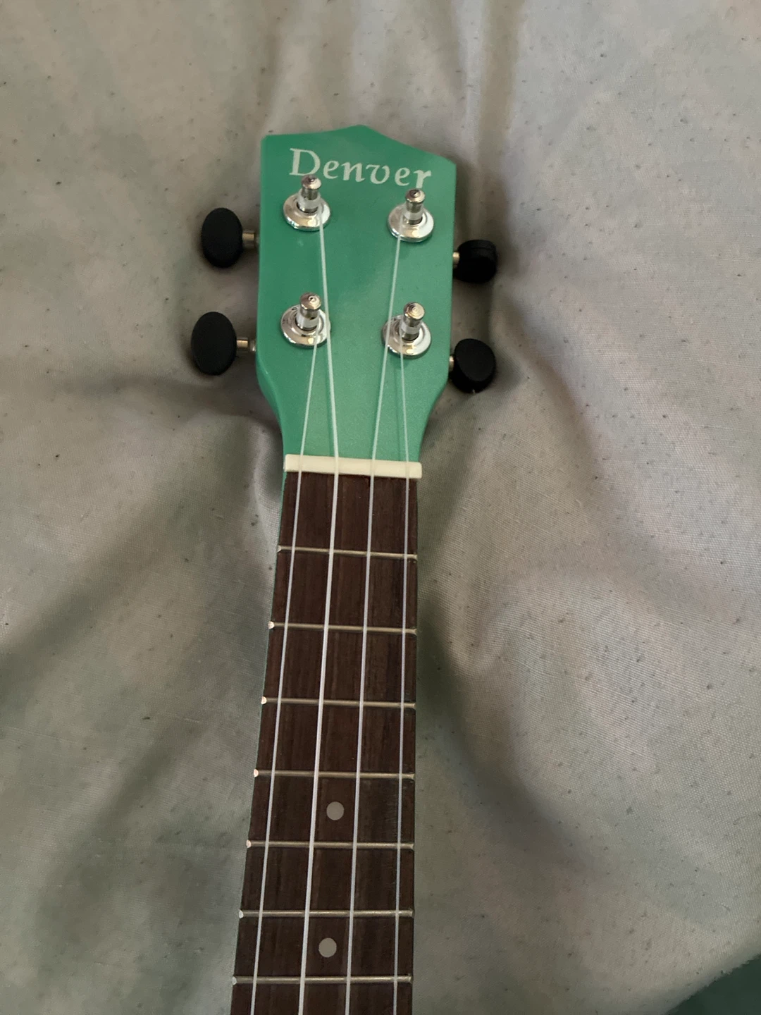 Denver Ukulele with Case - Turquoise - photo 3