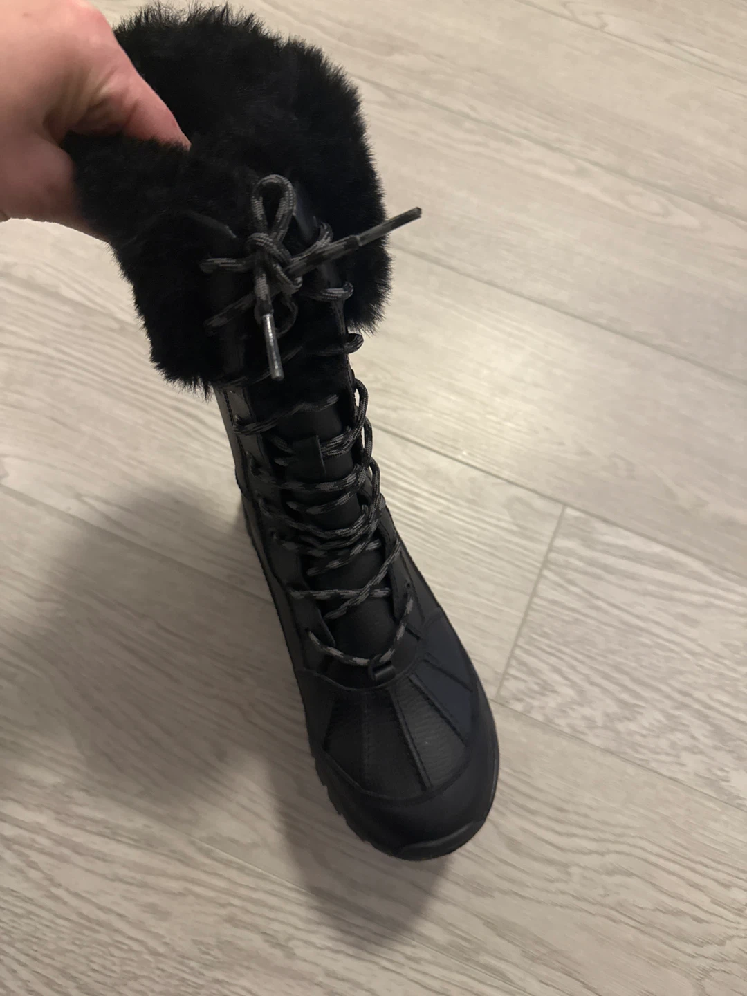 UGG Women's Tall Fluff Boots - Black - photo 3