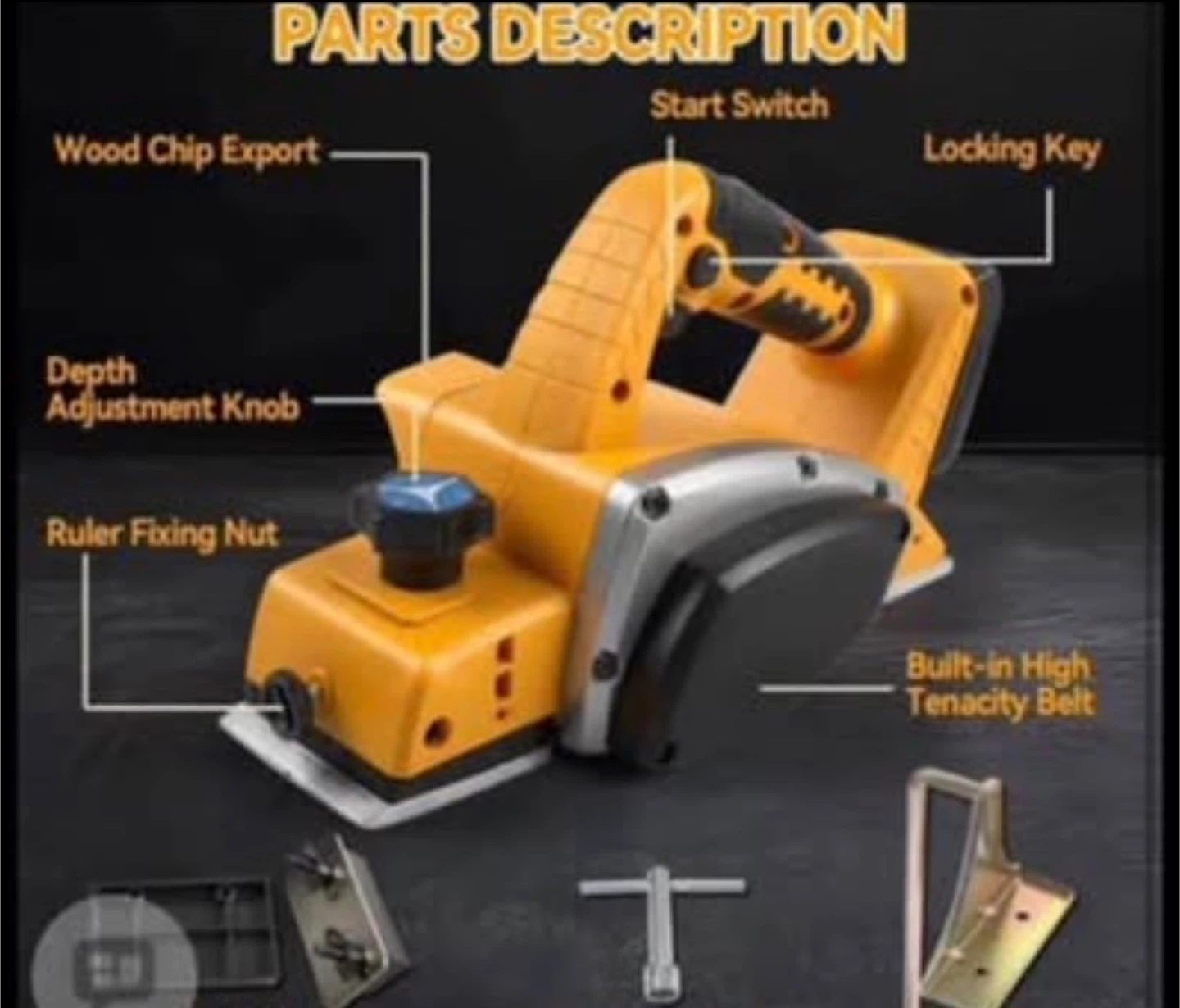 DEWALT 20V Cordless Hand Planer - photo 3